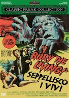 I Bury the Living - Italian DVD movie cover (xs thumbnail)