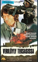 In the Line of Duty: Ambush in Waco - Finnish VHS movie cover (xs thumbnail)