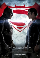 Batman v Superman: Dawn of Justice - Slovenian Movie Poster (xs thumbnail)