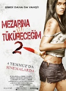 I Spit on Your Grave 2 - Turkish Movie Poster (xs thumbnail)