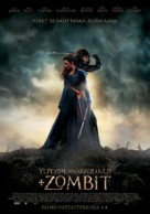 Pride and Prejudice and Zombies - Finnish Movie Poster (xs thumbnail)