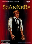 Scanners - Hungarian DVD movie cover (xs thumbnail)