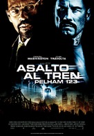The Taking of Pelham 1 2 3 - Spanish Movie Poster (xs thumbnail)