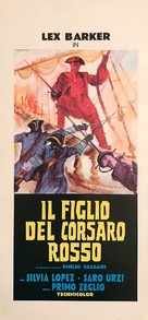 Il figlio del corsaro rosso - Italian Movie Poster (xs thumbnail)