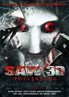 Saw 3D - German Movie Poster (xs thumbnail)