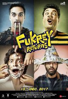 Fukrey Returns - Indian Movie Poster (xs thumbnail)