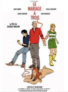 Le mariage &agrave; trois - French Movie Poster (xs thumbnail)