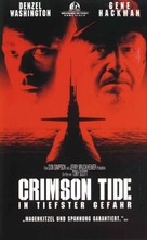 Crimson Tide - German VHS movie cover (xs thumbnail)