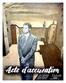 Atto d&#039;accusa - French Movie Poster (xs thumbnail)