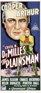 The Plainsman - Australian Movie Poster (xs thumbnail)