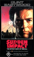 Sudden Impact - Australian VHS movie cover (xs thumbnail)