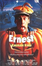 Ernest Scared Stupid - Finnish VHS movie cover (xs thumbnail)