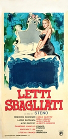 Letti sbagliati - Italian Movie Poster (xs thumbnail)