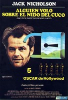 One Flew Over the Cuckoo&#039;s Nest - Spanish Movie Poster (xs thumbnail)
