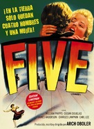 Five - Spanish DVD movie cover (xs thumbnail)