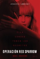 Red Sparrow - Argentinian Movie Poster (xs thumbnail)