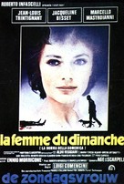 La donna della domenica - Belgian Movie Poster (xs thumbnail)