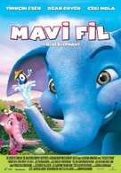 The Blue Elephant - Turkish Movie Poster (xs thumbnail)