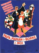 Papa, maman, la bonne et moi... - French Movie Poster (xs thumbnail)