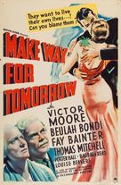 Make Way for Tomorrow - Movie Poster (xs thumbnail)