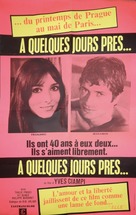 &Agrave; quelques jours pr&egrave;s - French Movie Poster (xs thumbnail)