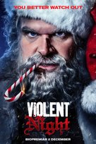 Violent Night - Swedish Movie Poster (xs thumbnail)
