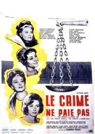 Le crime ne paie pas - French Movie Poster (xs thumbnail)