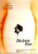 La derni&egrave;re femme - German Movie Poster (xs thumbnail)