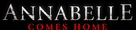 Annabelle Comes Home - Logo (xs thumbnail)