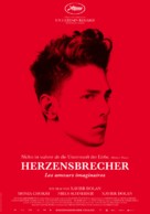 Les amours imaginaires - German Movie Poster (xs thumbnail)