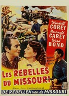The Great Missouri Raid - Belgian Movie Poster (xs thumbnail)