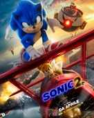 Sonic the Hedgehog 2 - Italian Movie Poster (xs thumbnail)