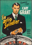 Mr. Lucky - Danish Movie Poster (xs thumbnail)