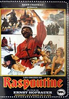 Rasputin - Orgien am Zarenhof - French VHS movie cover (xs thumbnail)