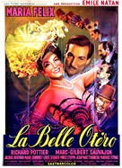 La bella Otero - French Movie Poster (xs thumbnail)