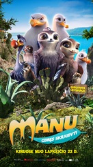 Manou the Swift - Lithuanian Movie Poster (xs thumbnail)