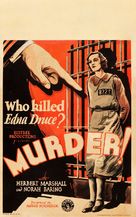 Murder! - Movie Poster (xs thumbnail)