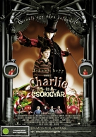 Charlie and the Chocolate Factory - Hungarian Movie Poster (xs thumbnail)
