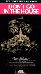 Don&#039;t Go in the House - VHS movie cover (xs thumbnail)