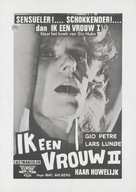 Jeg, en kvinda II - Dutch Movie Poster (xs thumbnail)