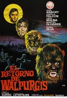 Retorno de Walpurgis, El - Spanish Movie Poster (xs thumbnail)