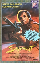 The Survivalist - Finnish VHS movie cover (xs thumbnail)