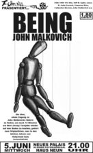 Being John Malkovich - German Movie Poster (xs thumbnail)
