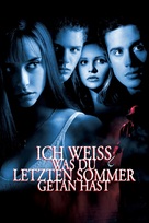 I Know What You Did Last Summer - German Movie Cover (xs thumbnail)