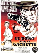 At Gunpoint - French Movie Poster (xs thumbnail)
