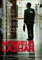 Monsieur Lazhar - Danish Movie Poster (xs thumbnail)