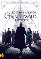 Fantastic Beasts: The Crimes of Grindelwald - Hungarian DVD movie cover (xs thumbnail)