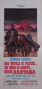 Una nuvola di polvere... un grido di morte... arriva Sartana - Italian Movie Poster (xs thumbnail)