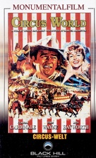 Circus World - German VHS movie cover (xs thumbnail)