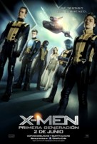 X-Men: First Class - Chilean Movie Poster (xs thumbnail)